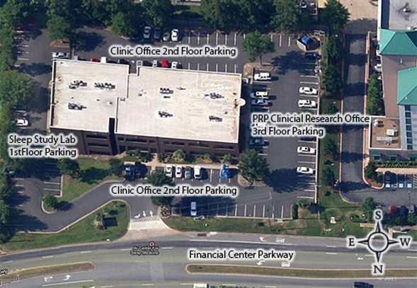 Map of Preferred Research Partners Offices in Little Rock, AR.