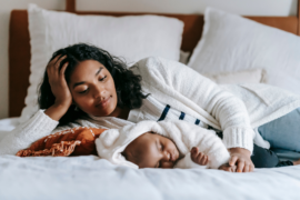 Child sleeping with parent, insomnia study for children