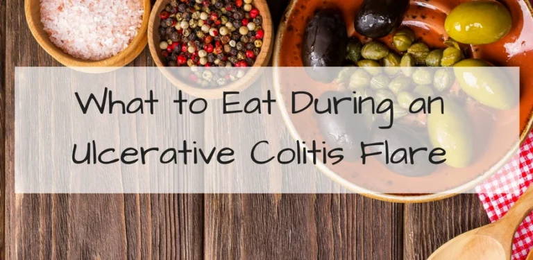 what to eat during an ulcerative colitis flare