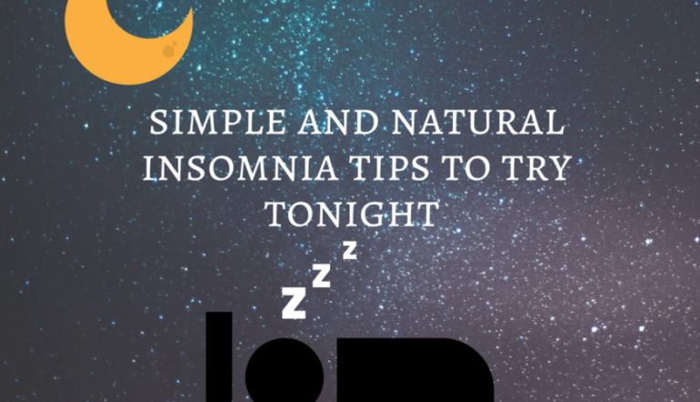 simple and natural insomnia tips to try tonight